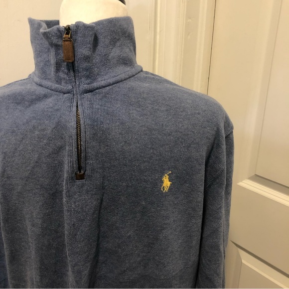 Polo Ralph Lauren mens half zip sweater size medium - Picture 2 of 5